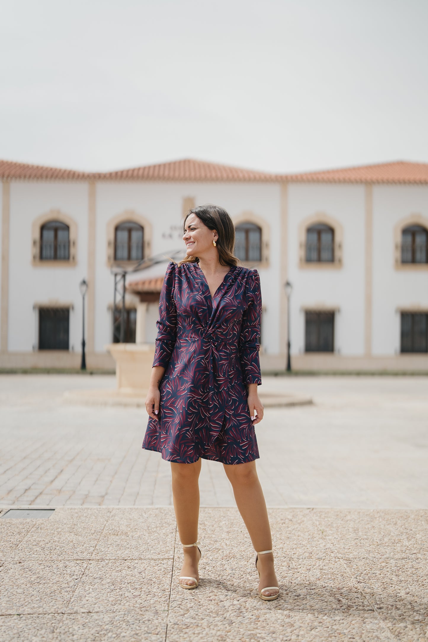 Vestido MALÉVICH estampado GAUGUIN