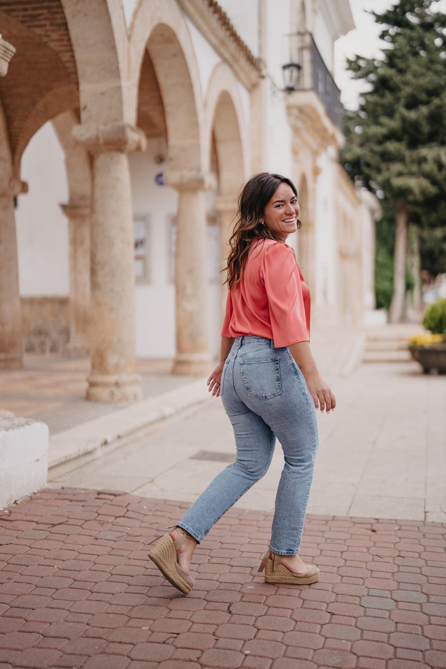 Blusa NUBE SATINADA