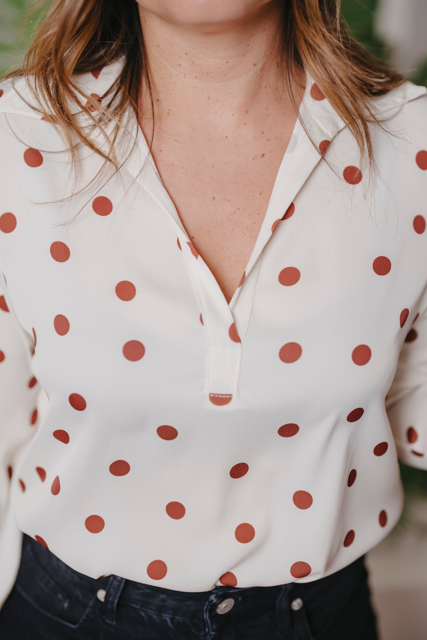 Camisa YASUR lunares