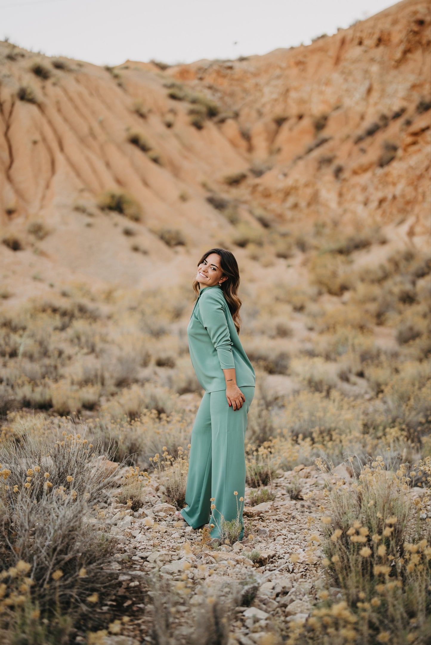 Conjunto NUBA color VERDEGRIS