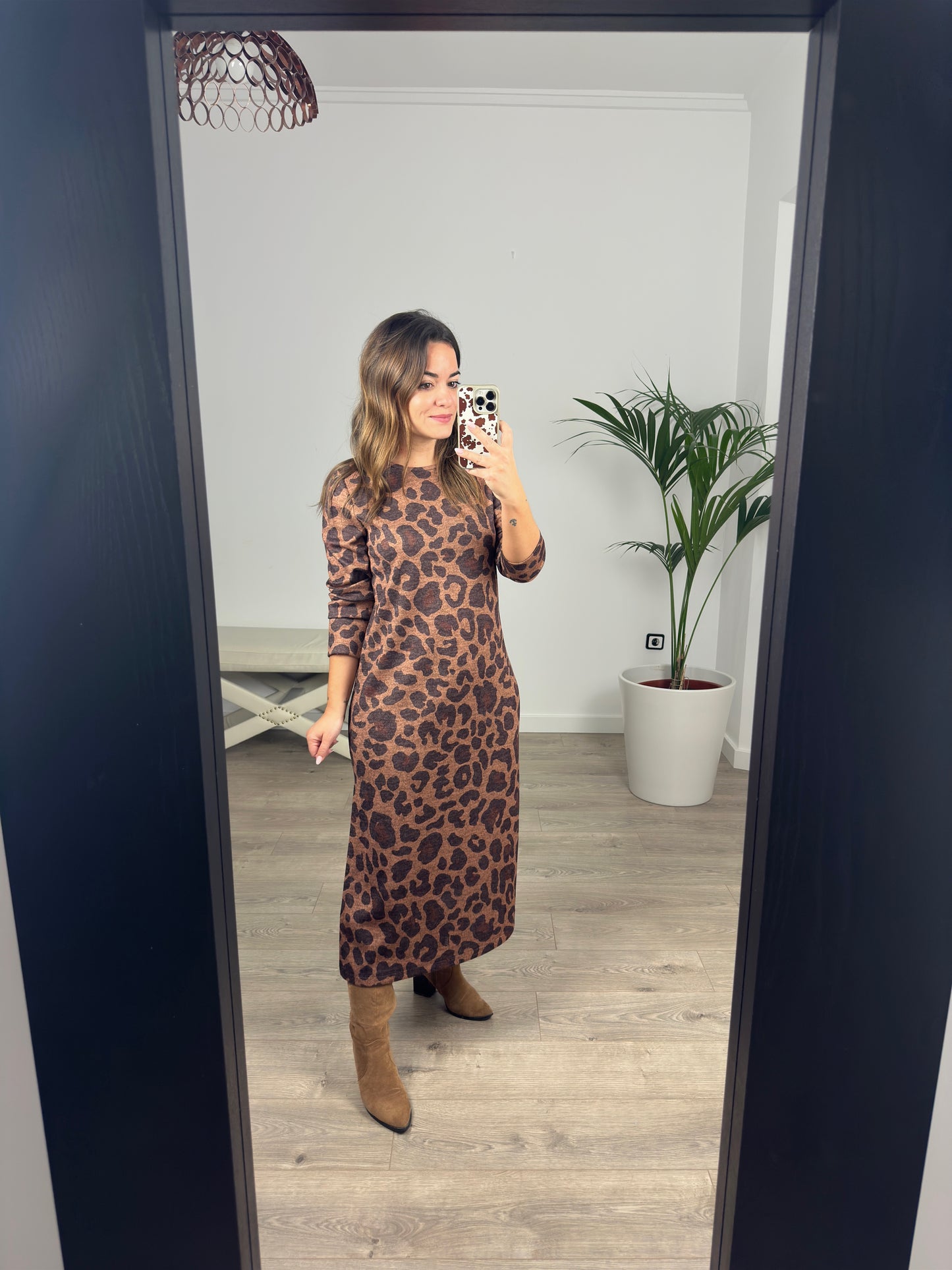 Vestido MODIGLIANI choco