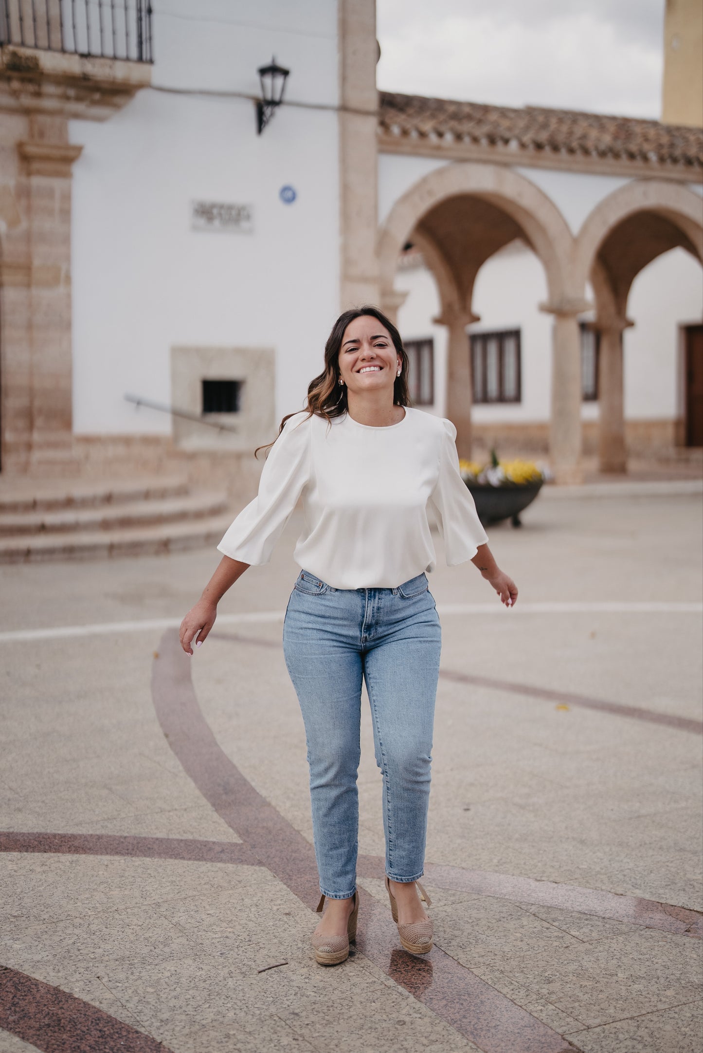 Blusa NUBE SATINADA