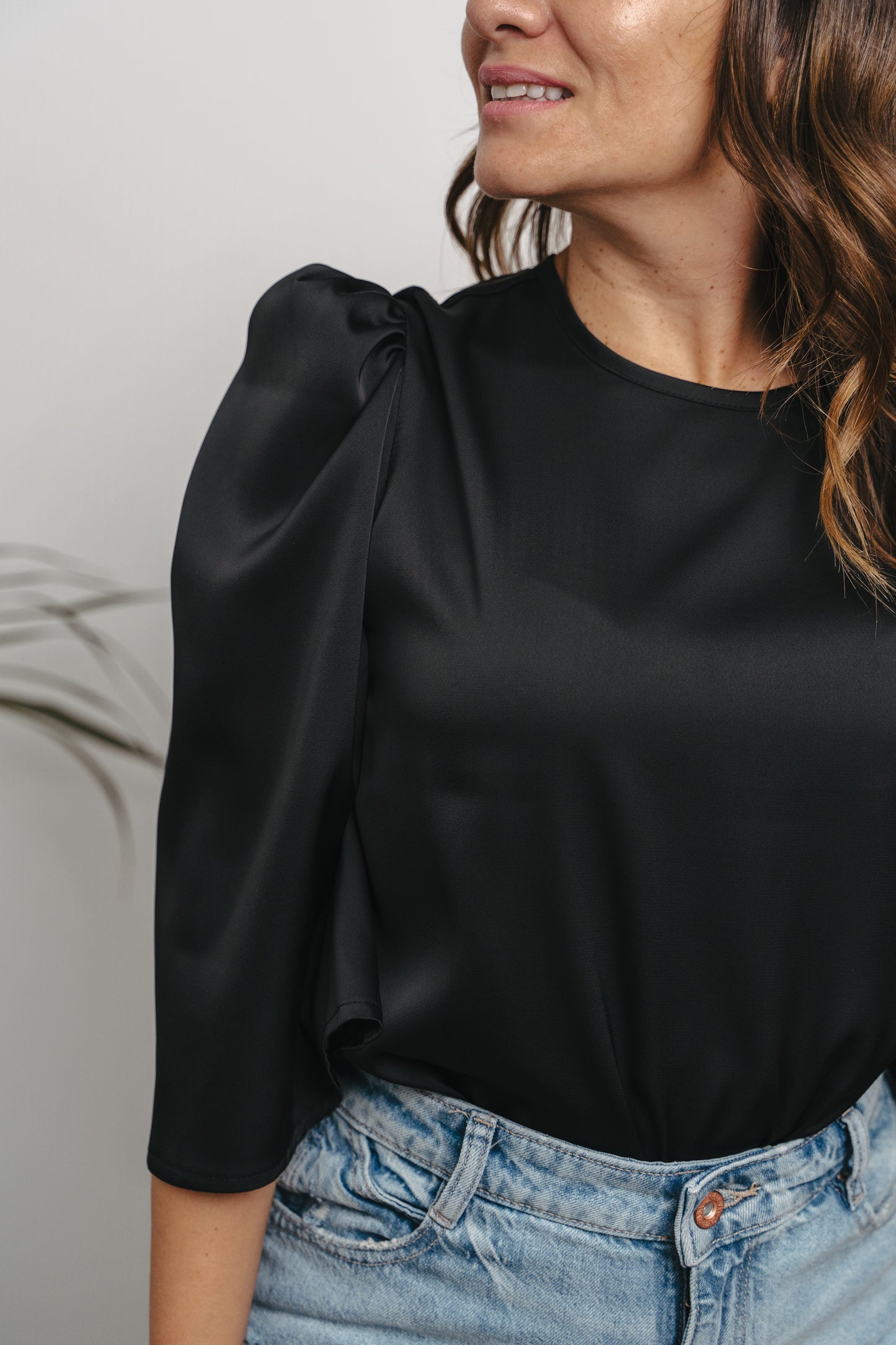 Blusa NUBE SATINADA