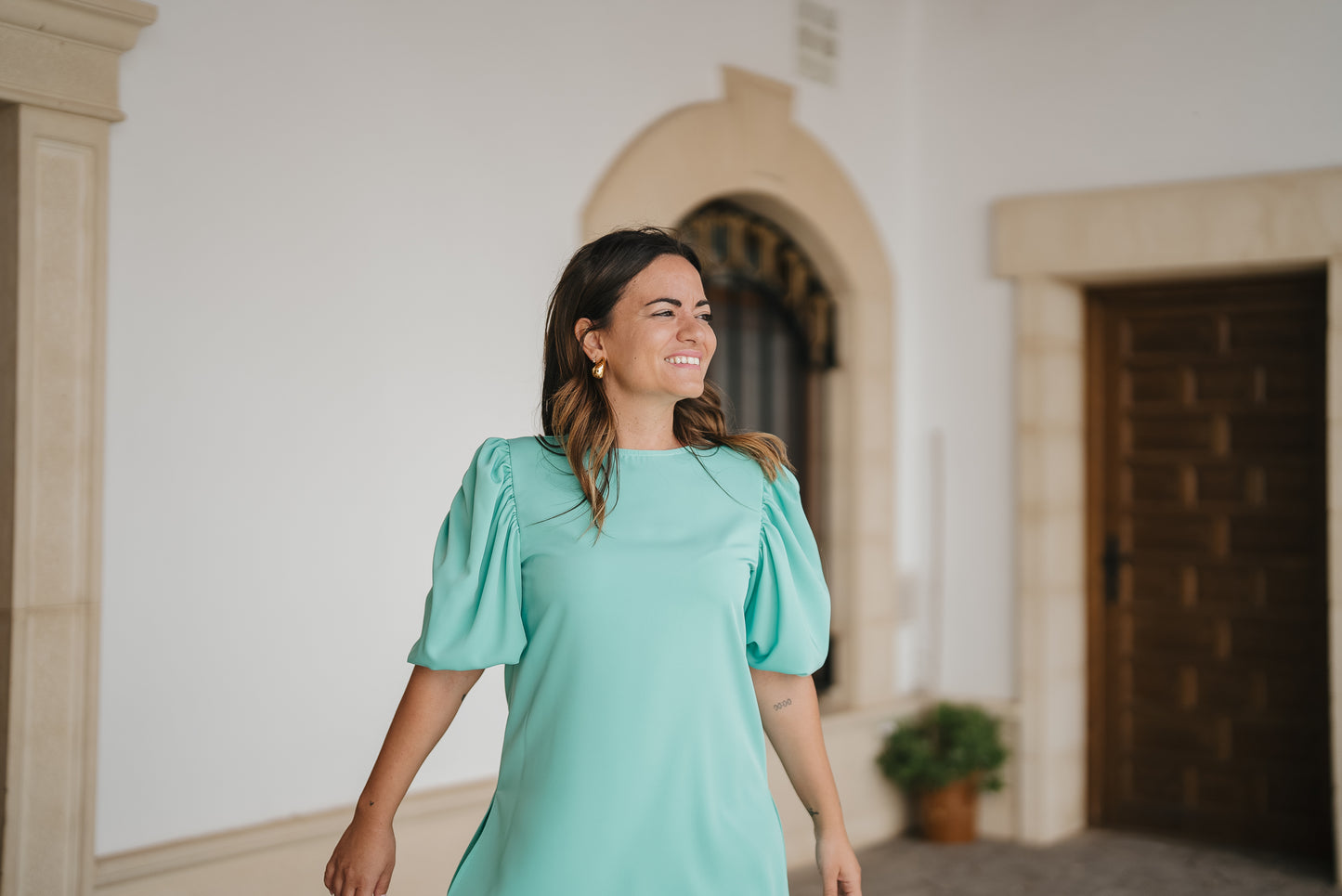 conjunto SUBIRAT verde agua