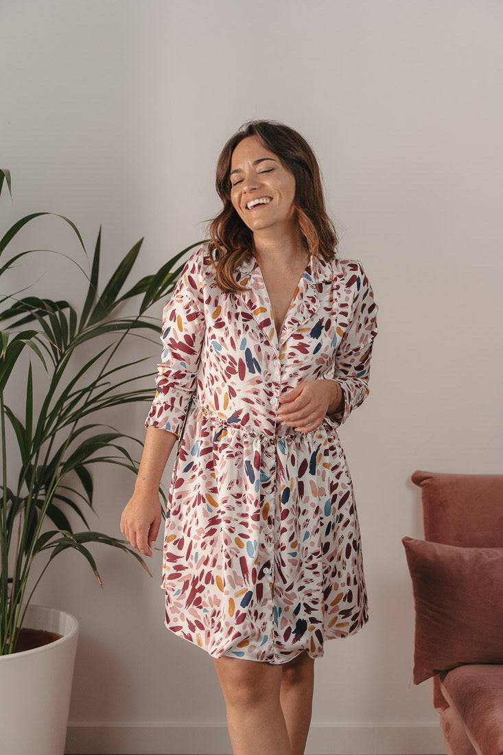 Vestido FREVO estampado BACHATA