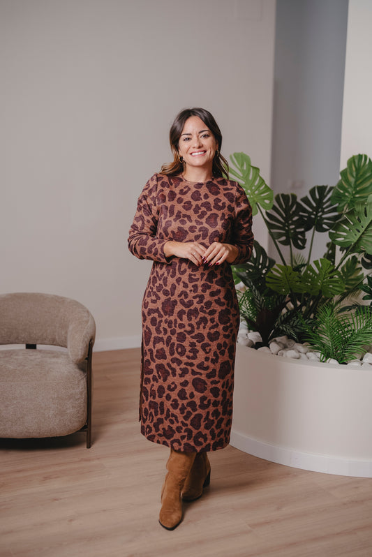 Vestido MODIGLIANI choco