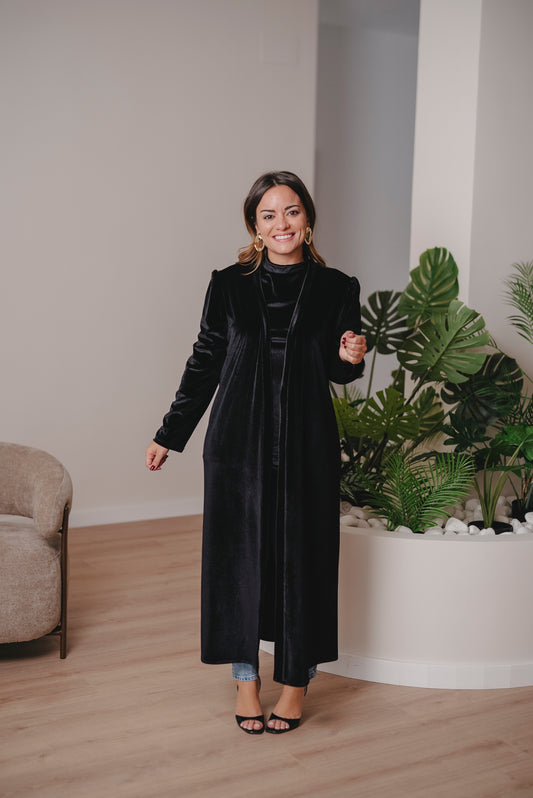 Abrigo ZAREL negro noche