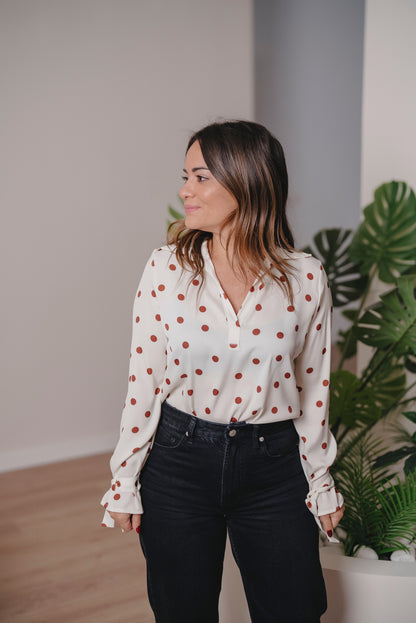 Camisa YASUR lunares