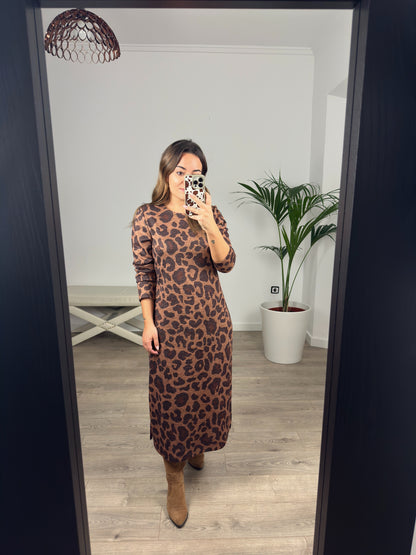 Vestido MODIGLIANI choco