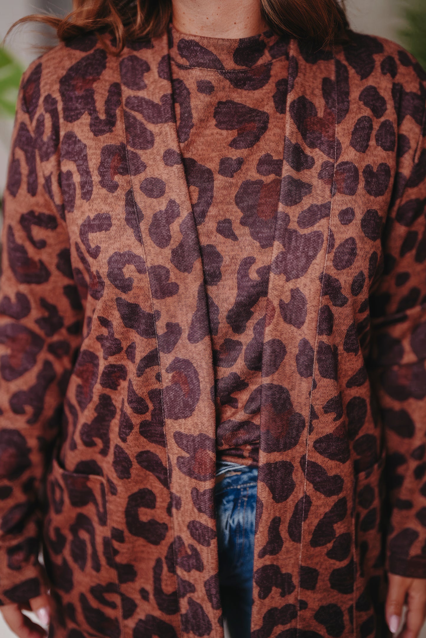 Cardigan TEIDE animal print