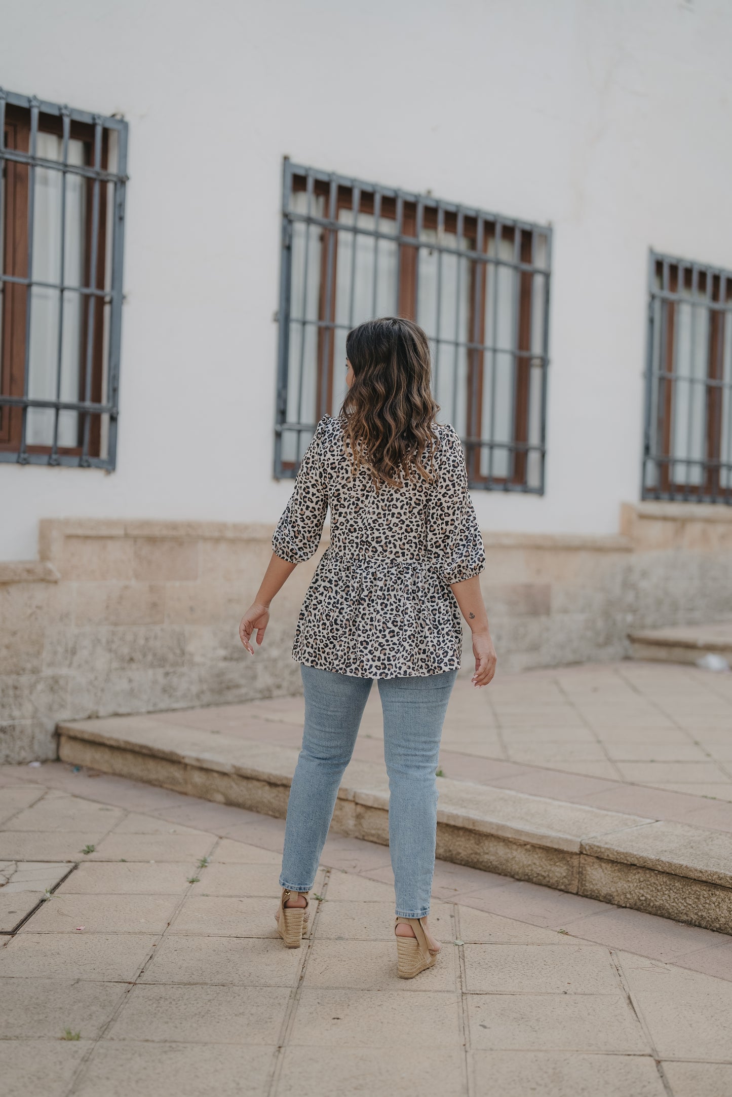 Blusa DIKIM estampado animal print