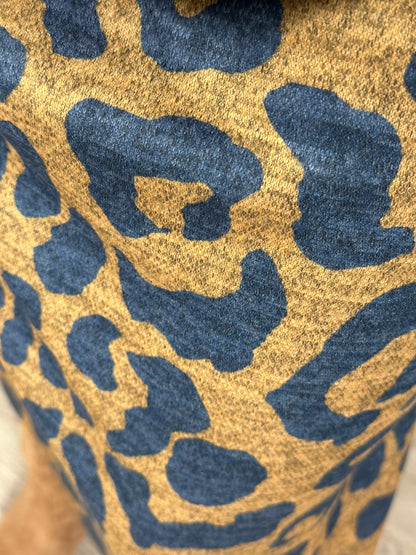 Vestido MODIGLIANI animal print Azul