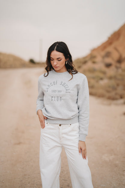 Sudadera SOCIAL CLUB gris