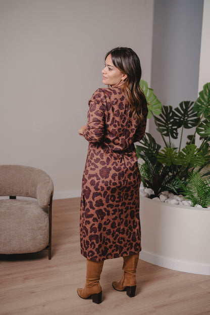 Vestido MODIGLIANI choco