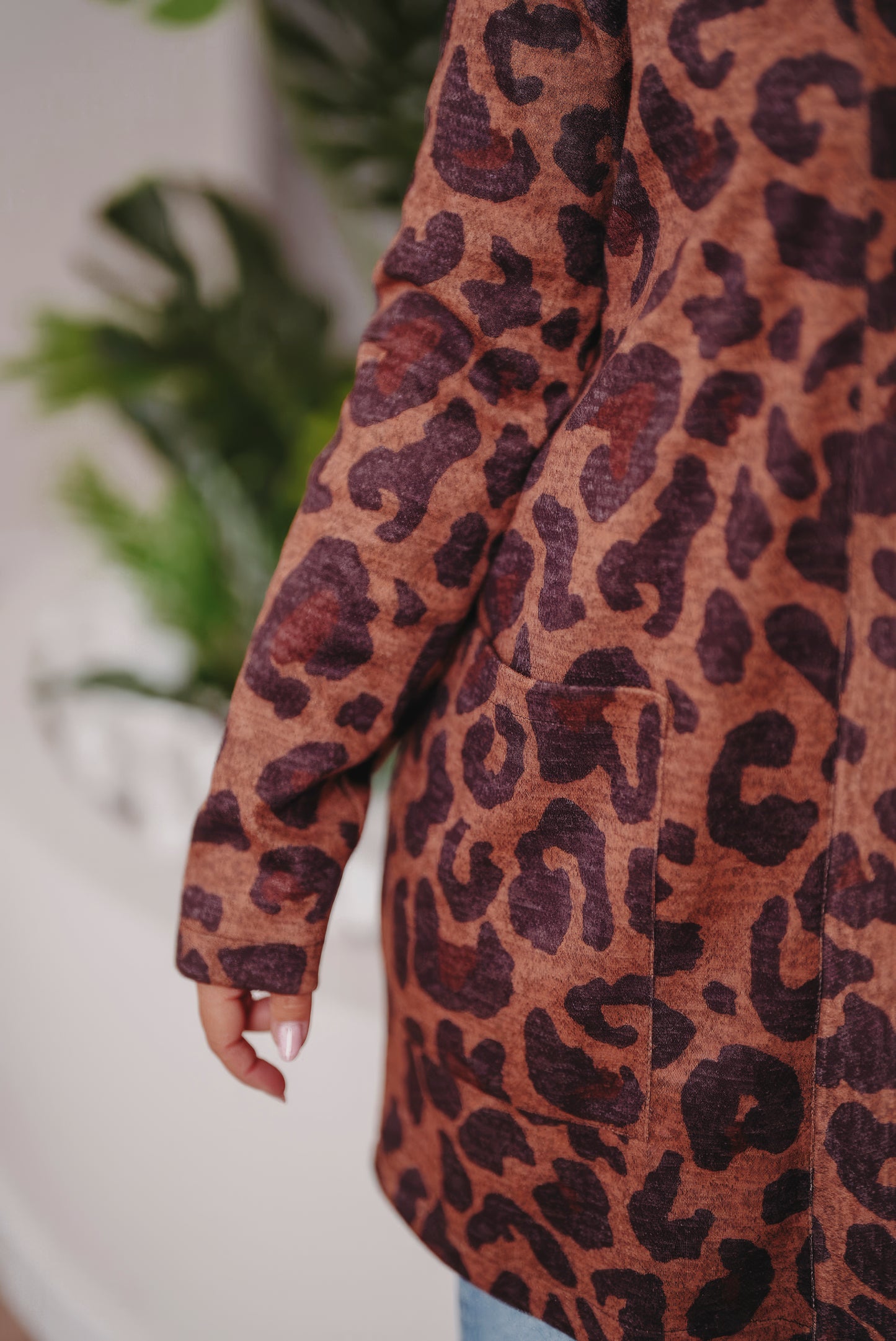 Cardigan TEIDE animal print