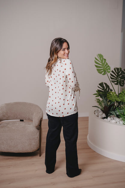 Camisa YASUR lunares