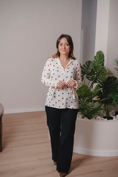 Camisa YASUR lunares