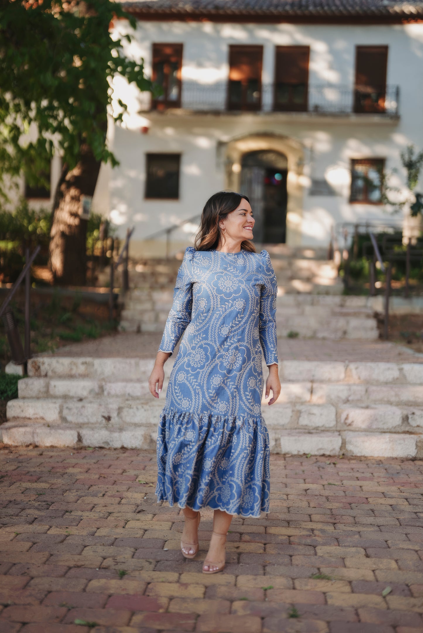 Vestido VESUBIO azul