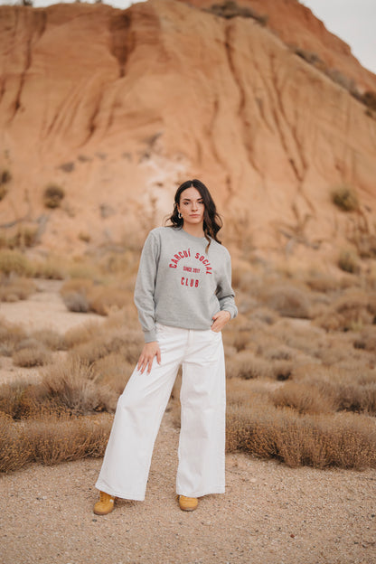 Sudadera SOCIAL CLUB gris
