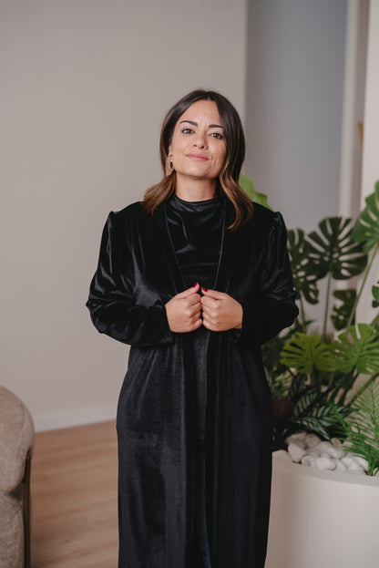 Abrigo ZAREL negro noche