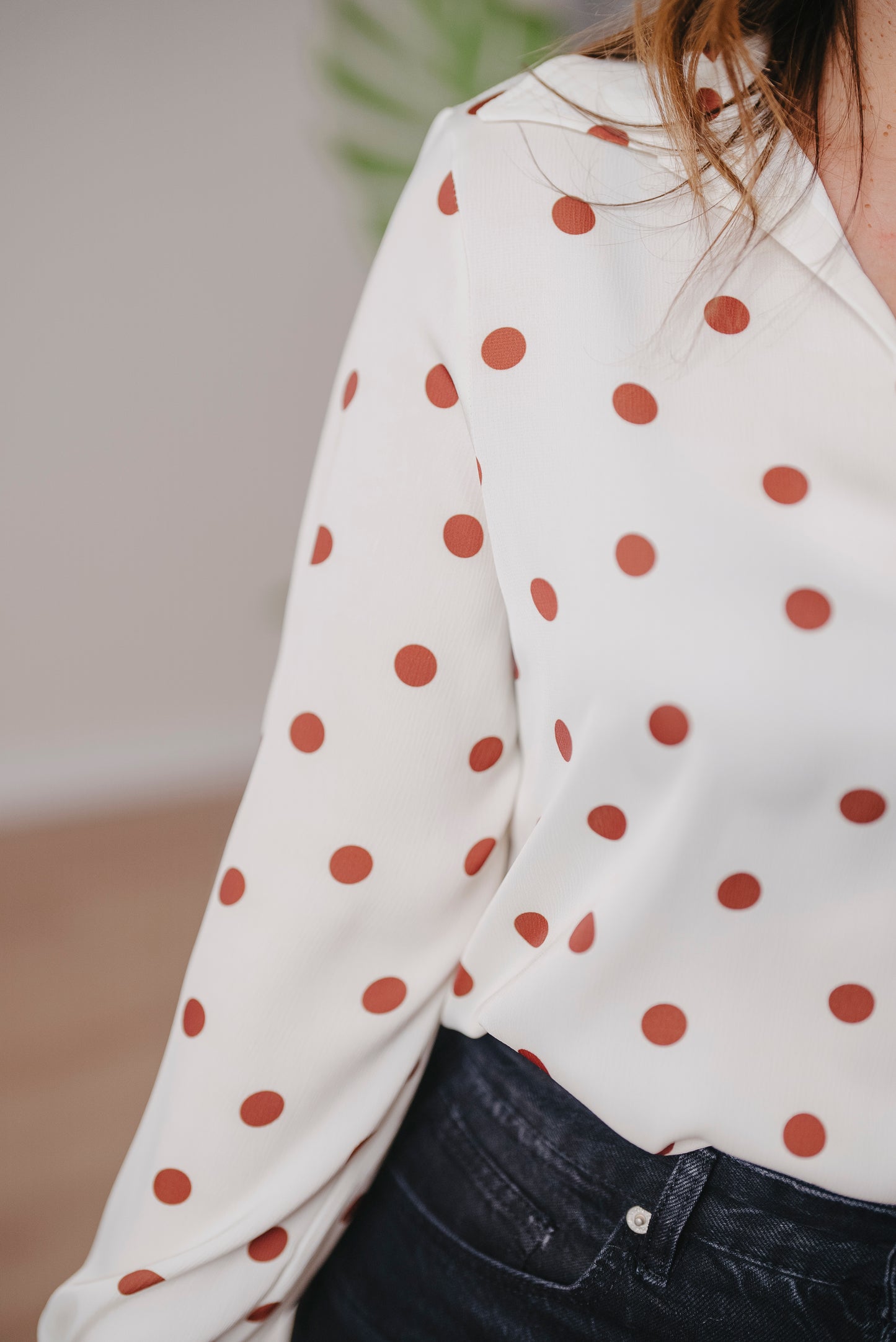 Camisa YASUR lunares