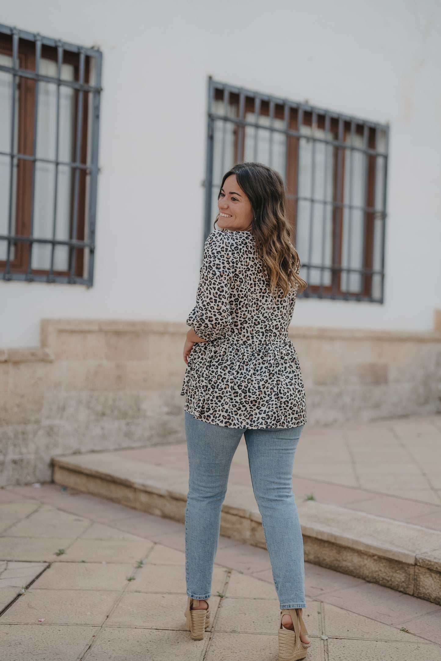 Blusa DIKIM estampado animal print