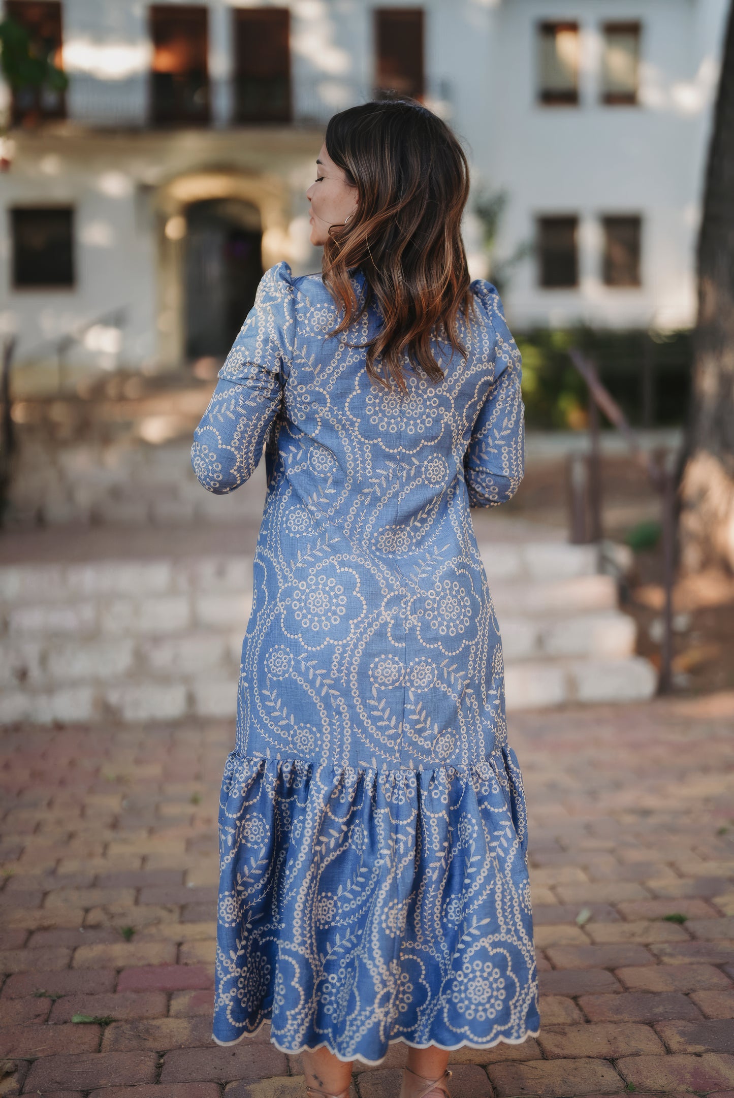 Vestido VESUBIO azul