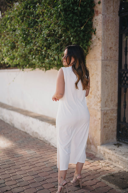 Vestido MAGNOLIA white