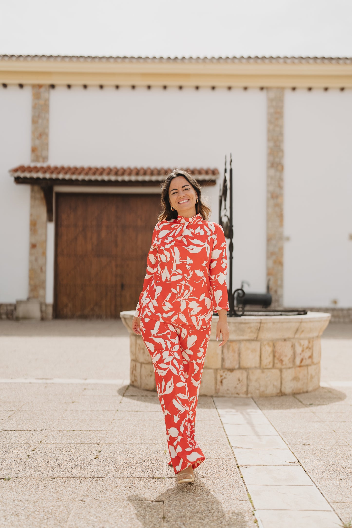 Conjunto MERLOT rojo