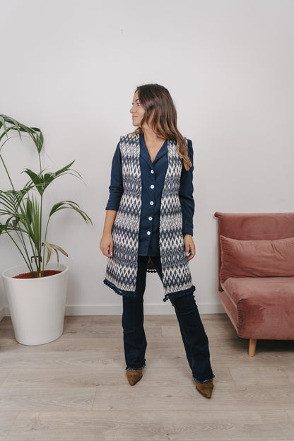 Chaleco TWEED BORLAS