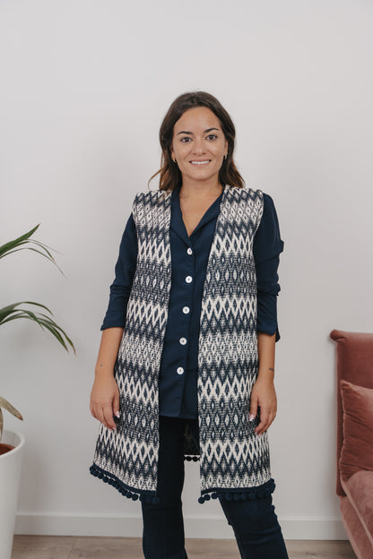 Chaleco TWEED BORLAS