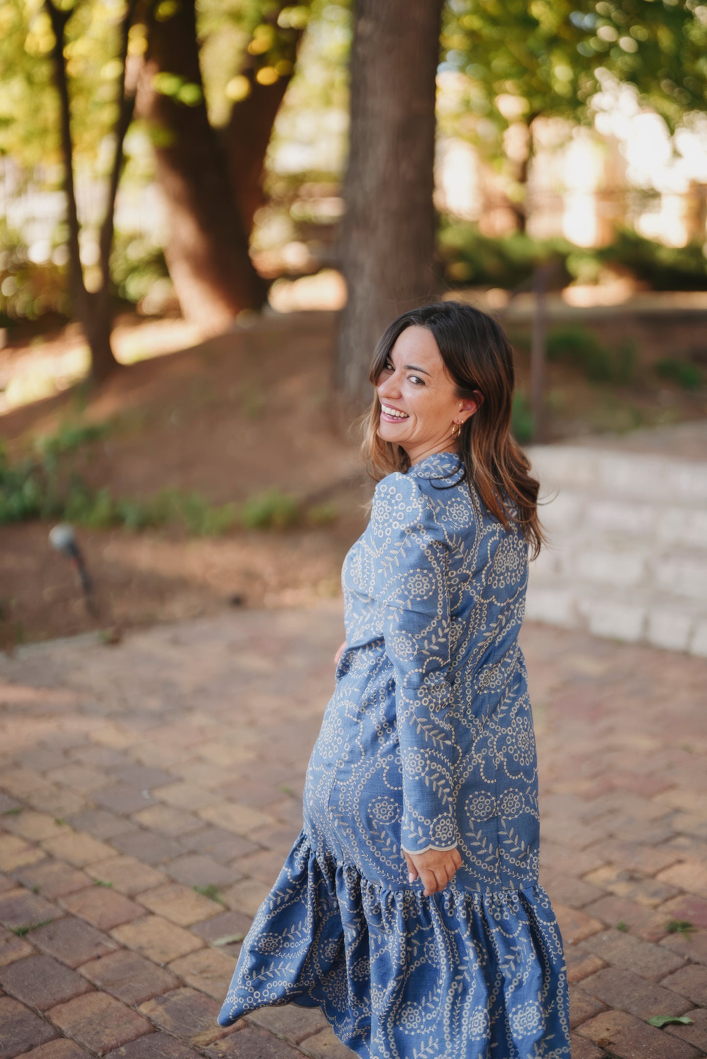 Vestido VESUBIO azul