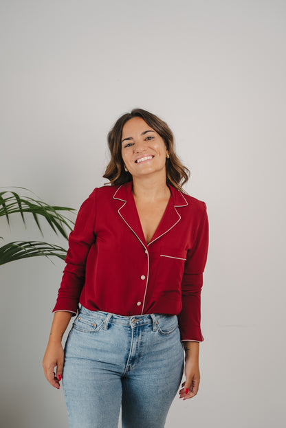 Camisa ATENAS RUBÍ