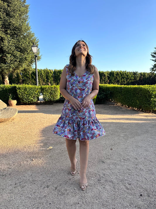 Vestido SIMONA florecitas