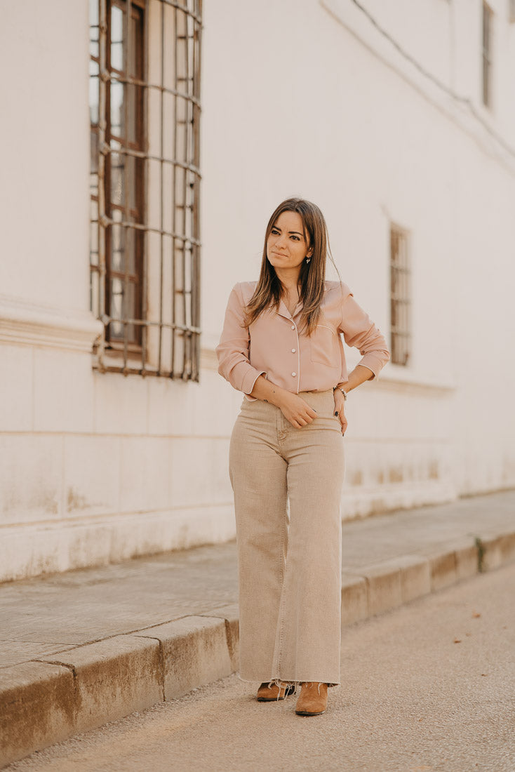 Camisa ATENAS NUDE