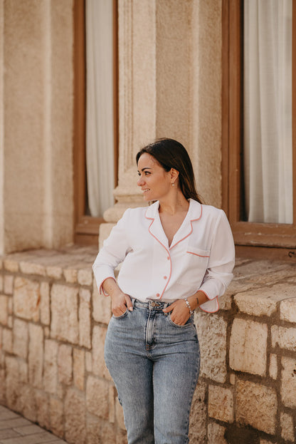 Camisa ATENAS BLANCO