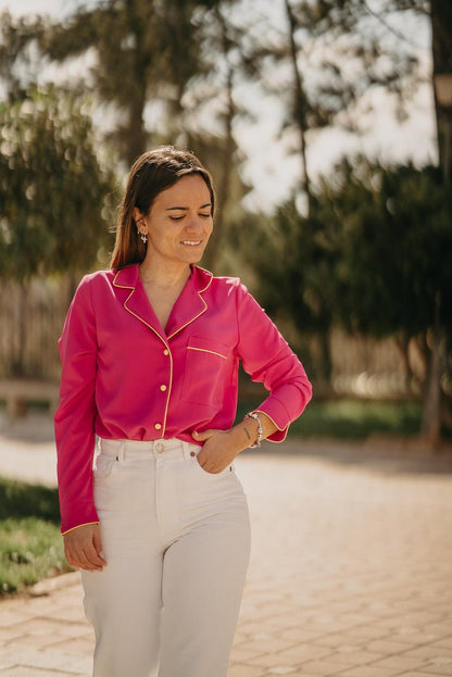 Camisa ATENAS FUCSIA